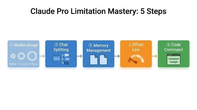 Claude Pro 制限攻略 5ステップ